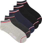 Jack & Jones Sneaker Sokken Heren JACKAYO 5-Paar Enkelsokken - Maat One size