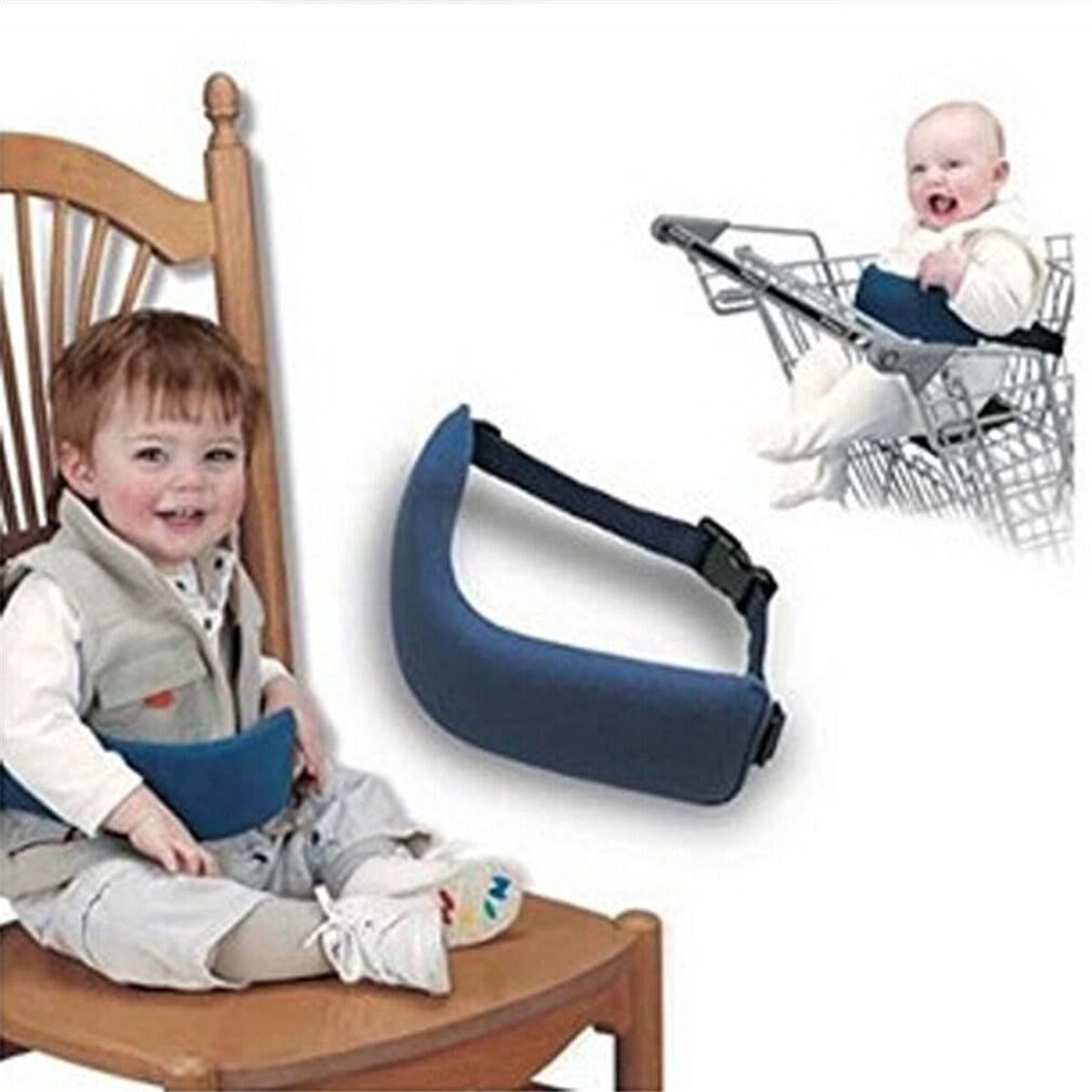 Sangles de chaise haute, sangle de sécurité universelle pour bébé, harnais  de chaise haute