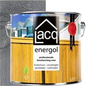 Lacq Energol - Antraciet - Beschermende Houtolie - Geschikt voor Binnen en Buiten - Voedend en Waterafstotend – Duurzaam & Millieuvriendelijk – 2,5L