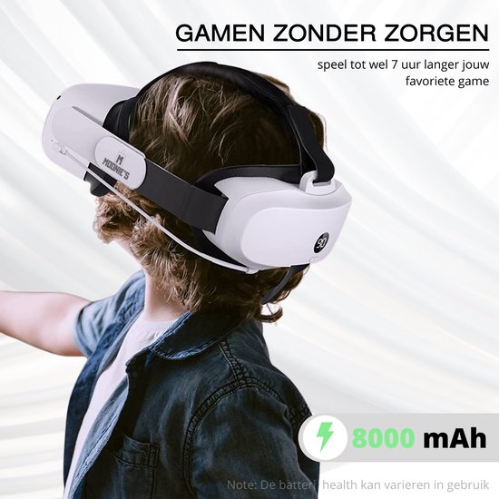 Paquete De Baterías Saqico Para Meta Oculus Quest 3/2 5000 M | Cuotas