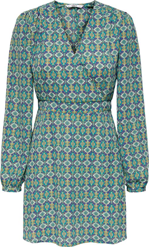 Dames Jurken Groen Jurkje Only OLMMAY Lange Jurk Midden Groen ONLY®