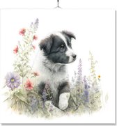 Tegel Met Opdruk | Verjaardag kado | Cadeau | Honden | Border Collie