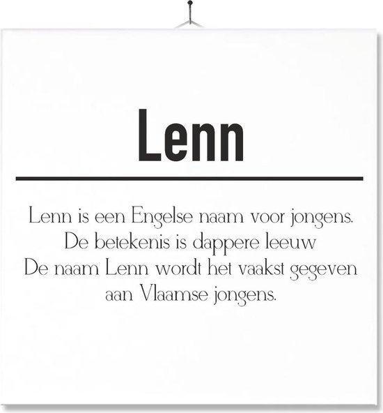 Carrelage Avec Impression | Sens | Présent | Cadeau | Avec nom - Lenn