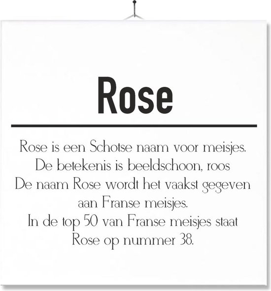 Carrelage Avec Impression | Sens | Présent | Cadeau | Avec nom - Rose