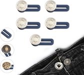 5 Premium Knoopsgat Verlengers - Bronzekleurig – Broekverbreder Jeans –  Knoop... | bol
