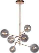 Lucide ALARA - Hanglamp - Ø 72 cm - LED - G4 - 6x1,5W 2700K - Goud