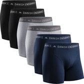 DANISH ENDURANCE Boxers en Katoen doux Sous-vêtements pour hommes - 6 paires - Taille XL