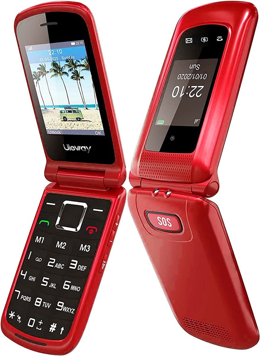 Téléphone Portable Secufone BX55 Pour Personnes âgées - Simple Et Robuste - Occasion