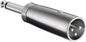 XLR (m) - 6,35mm Jack mono (m) adapter