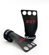 RXpursuit - CrossFit Grips - Handschoenen - Leertjes - Carbon Fiber - Gymnastics - Maat S