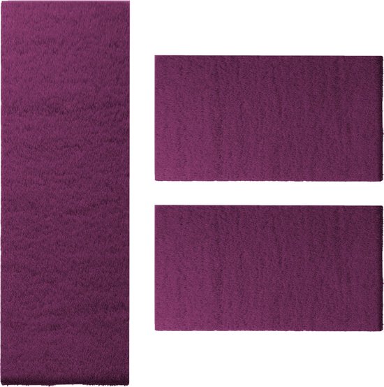 Karat Slaapkamen vloerkleed Sphinx - Violet - 1 Loper 67 x 240 cm + 2 Loper 67 x 140 cm