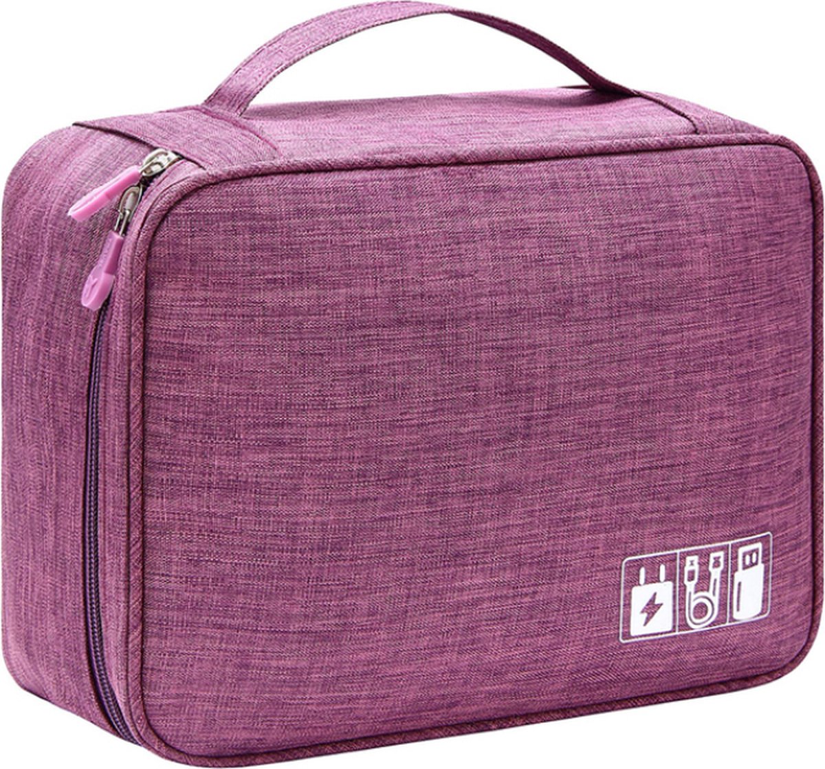 Elektronica & Accessoires Organizer Tas - Kabel Organizer Tas - Kabeltas - Roze