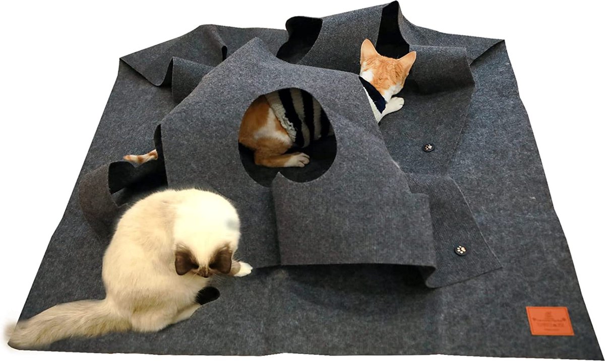 TIAKI 3-in-1 krabspeeltje voor katten
