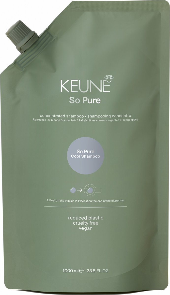 Keune So Pure Cool Shampoo Refill 1000 ml