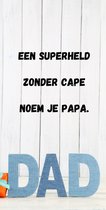 Serviette Vaderdag , super-héros - Serviette de plage - 100x180 cm
