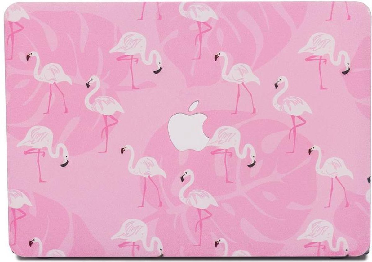 Lunso - cover hoes - MacBook Air 13 inch (2010-2017) - Flamingo roze - Model