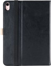 Dasaja iPad Air 4 10.9 (2020) Housse en cuir gris / noir avec support à 3 positions