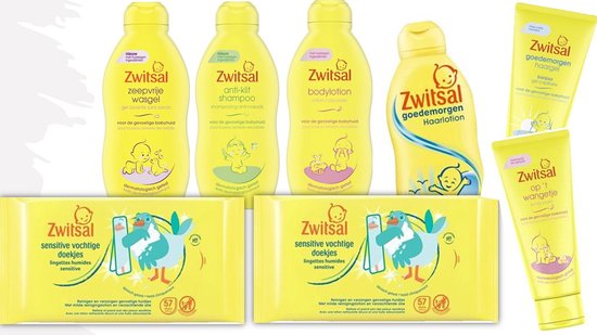 Score campagne complexiteit Zwitsal Baby Pakket 8-Delig - Zwitsal Babyverzorging | bol.com