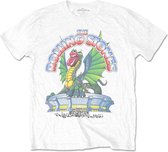 The Rolling Stones - 81 Tour Dragon Heren T-shirt - L - Wit