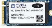 Oyen Digital 1TB M.2 2242 NVMe PCIe 3D TLC SSD