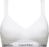 Calvin Klein Modern Cotton Bralette met cup Dames - Wit - Maat S