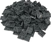 200 Bouwstenen 2x2 plate | Donkergrijs | Compatibel met Lego Classic | Keuze uit vele kleuren | SmallBricks