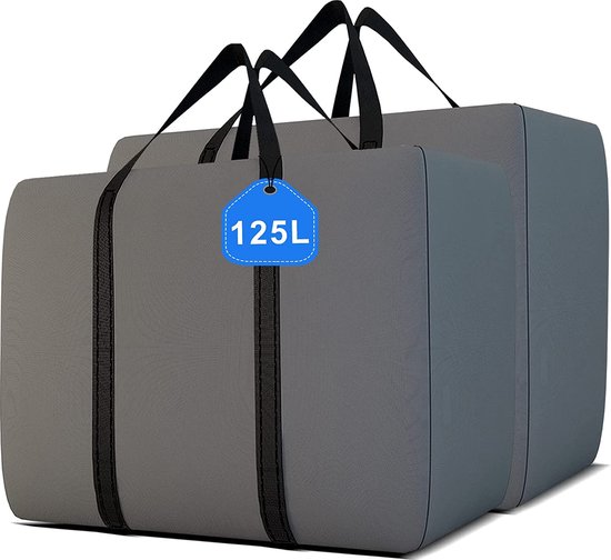 Grand Sac de Rangement Pliable XXL Oxford Tote Bag - 125 x 2 Grand
