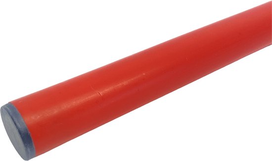 Sportpaal PVC Rood 100 cm - Merkloos