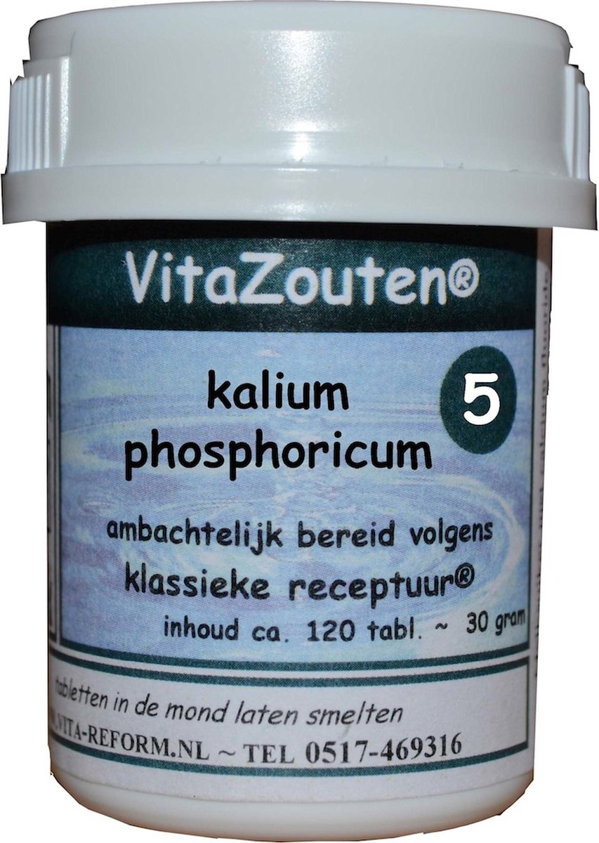VITAZOUTEN KALIUM PHOSPH 5/6 - Vita Reform Van der Snoek