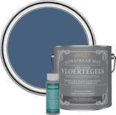 Rust-Oleum Donkerblauw Afwasbare Vloertegelverf - Inktblauw 2,5L