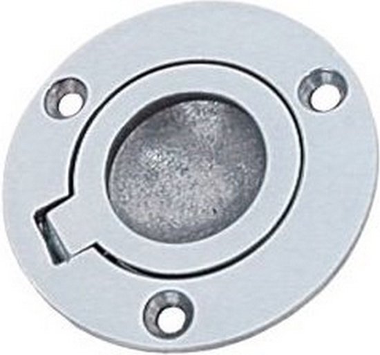Sterling LGH100 Staande Haak – 76 Mm – Verchroomd – Met Sleutel & Ophang – Verborgen Schroeven – Corrosiebestendig – Voor Kasten & Wandmontage