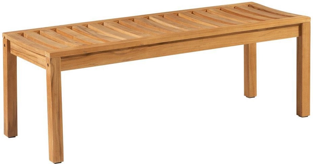 Exotan Comfort 3-Zits Tuinbankje - Teak - Naturel - 44x150x45