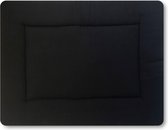 Boxkleed 100x80cm - zwart wafelstof - Kl4vertje