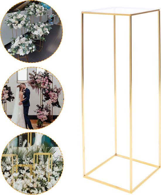Herbruikbare ballonnenboog, frame, instelbare ballonnenboog voor verjaardag, bruiloft, feest (goud