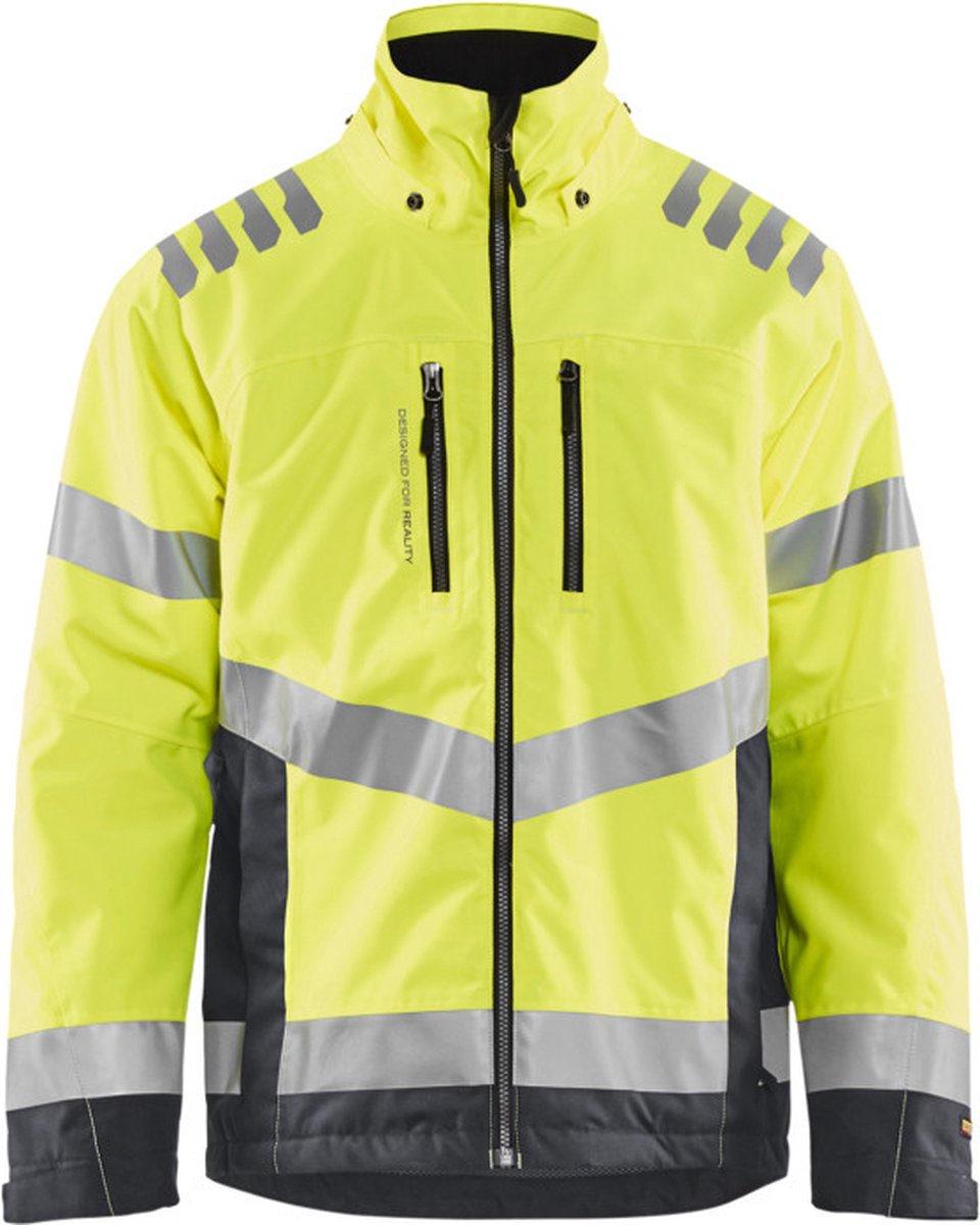 Blaklader High Vis winterjas 4780-1977 HIgh Vis /Medium Grijs