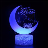 Eid Mubarak Lamp - 16 Kleuren - Touch Screen - Afstandsbediening - Tafel Lamp - Ramadan Decoratie