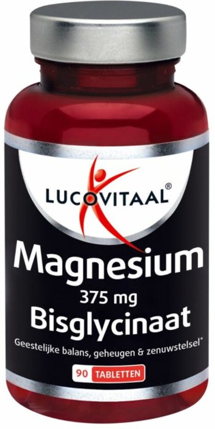 Lucovitaal Magnesium Mg Bisglycinaat Tabletten Bol