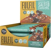Fulfil Nutrition - Vitamines & Protéines Bar - Chocolat Caramel Seasalt 15 pcs