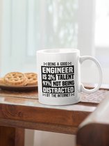 Rick & Rich Mok - Mok Internet Engineer - Mok Engineer - Mok met opdruk - Grappige Mok - Witte koffie mok bedrukt - Witte thee mok - Mug quote - Mok met quote - Cadeau voor man - Cadeau voor vrouw