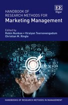 Handbooks of Research Methods in Management series- Handbook of Research Methods for Marketing Management