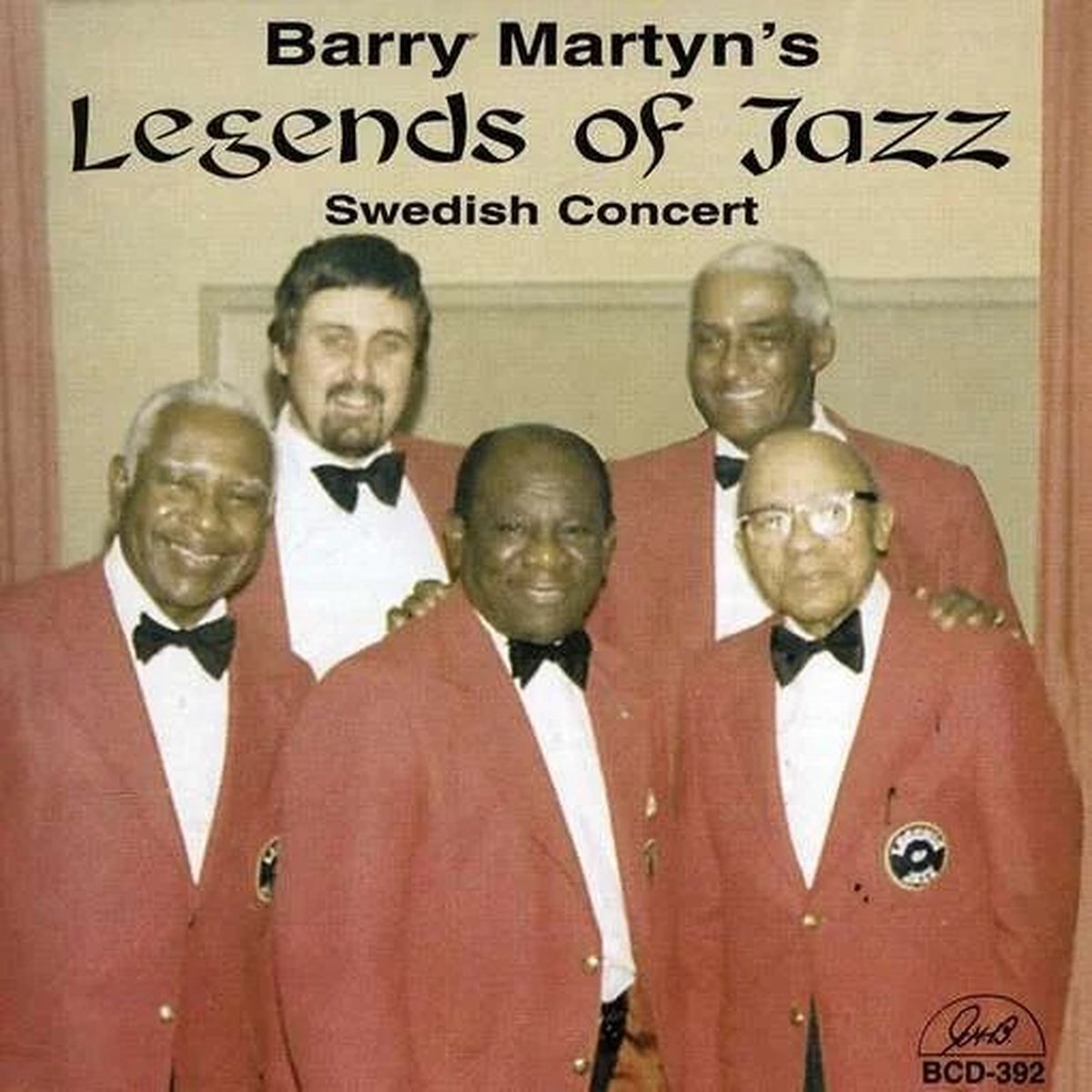 Barry Martyn's Legends Of Jazz - Swedish Concert (CD)