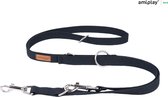 Amiplay Leiband verstelbaar 6 in 1 Cotton zwart maat-XL / 100-200x3cm