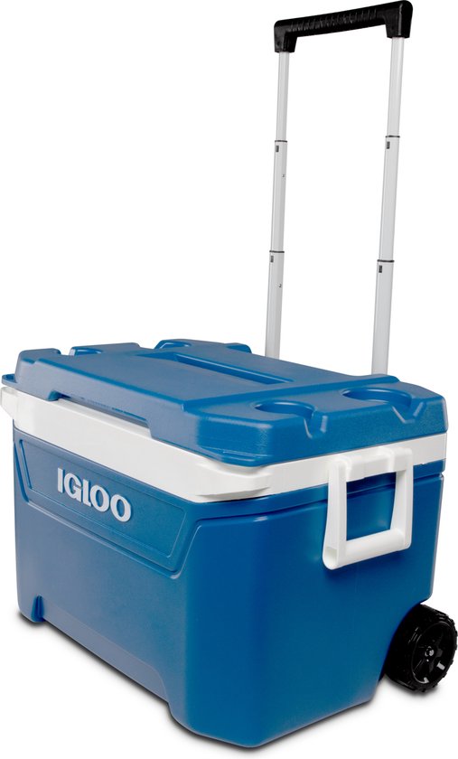 Igloo Sunset 60 Roller – Koelbox op wielen – 56 Liter- Blauw