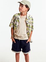 AO76 Hawaiian Palms Shirt Jongens - Vrijetijds blouse - Groen - Maat 116
