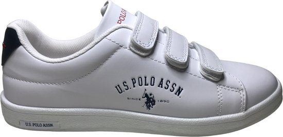 U.S. Polo Assn. - Singer - Mt 37 - Sportieve velcro sneakers - wit
