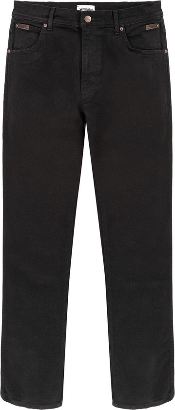 Wrangler TEXAS Heren Jeans - BLACK OVERDYE - Maat 30/32