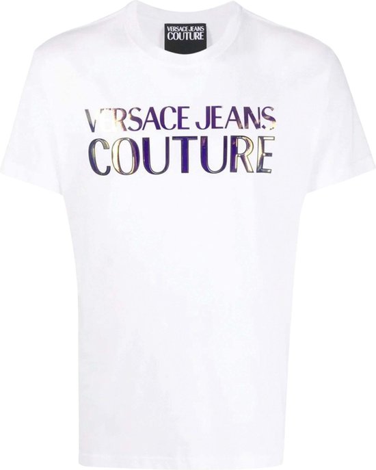 Foto: Versace jeans shirt wit versace jeans t shirts wit 74gahg06 cj00g g03