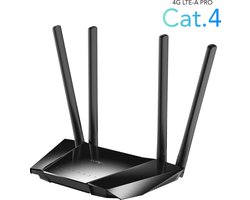 Cudy N300 4G Router met 150 Mbps LTE, Dual WAN/LAN en VPN Support