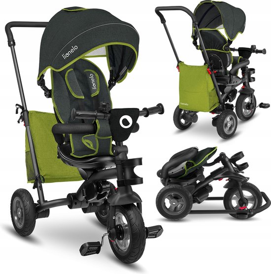 Test : lionelo Iris transat balancelle pivotante pour bébés