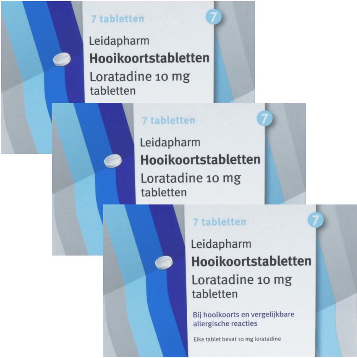 Leidapharm Hooikoortstabletten Loratadine 10 mg - 3 x 7 tabletten - Leida Pharma